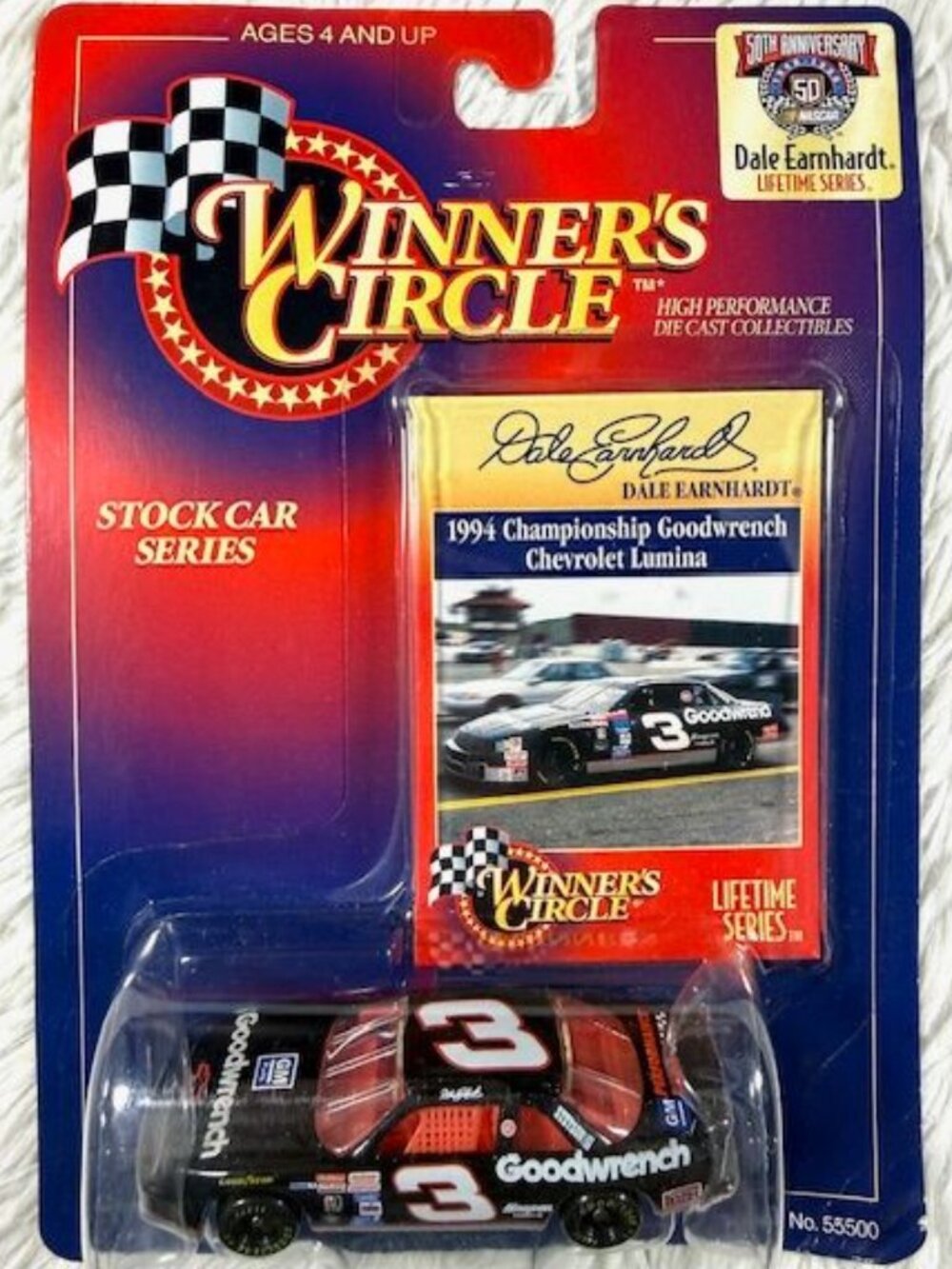 Vintage Winner's Circle Dale Earnhardt 1994 Championship Goodwrench Chevy Lumina